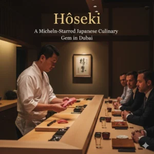 Hōseki- A Michelin-Starred Japanese Culinary Gem in Dubai