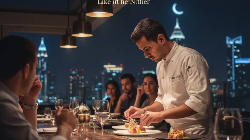 Moonrise Michelin Star Restaurant in Dubai – A Culinary Experience Like No Other