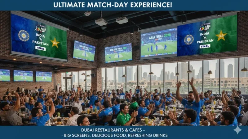 Watch the Asia Cup 2025 India vs Pakistan Final live screening in Dubai