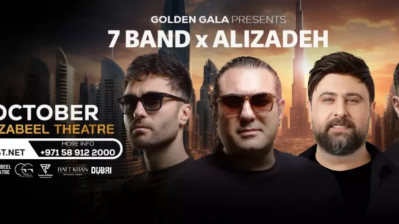7Band X Alizadeh Live at Zabeel Theatre in Dubai