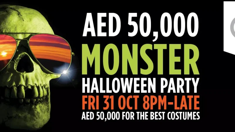 AED 50,000 Monster Halloween Party 2025 in Dubai