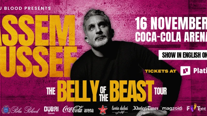 Bassem Youssef in Dubai