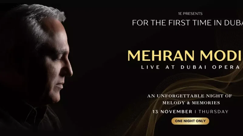 Mehran Modiri Concert at Dubai Opera