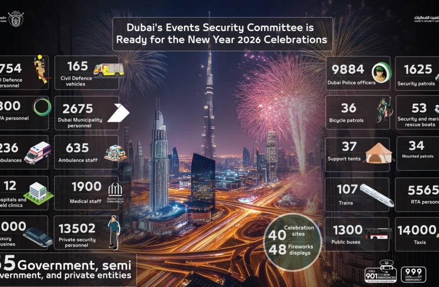 Dubai New Year’s Eve Traffic - Dubai Events Security