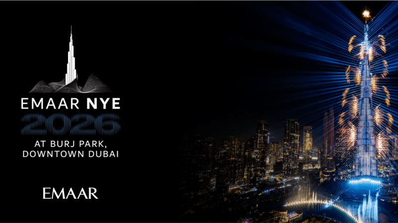 EMAAR NYE 2026 at Burj Park Burj Khalifa Dubai