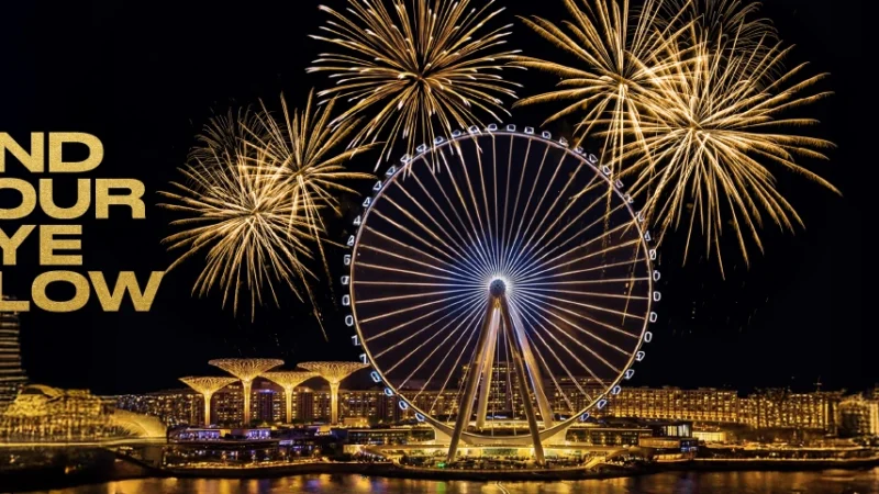 NYE 2026 Fireworks Bluewaters & The Beach JBR in Dubai