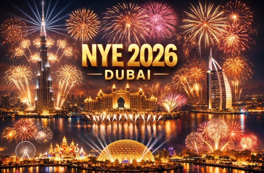 NYE 2026 Fireworks in Dubai