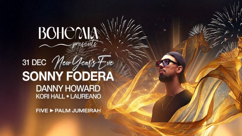Bohemia Beach Club: Sonny Fodera NYE Special Edition in Dubai